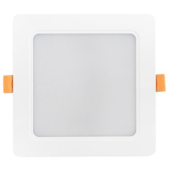 LED панел за вграждане, квадрат, 12W, 4000K, 220-240V AC, неутрална светлина