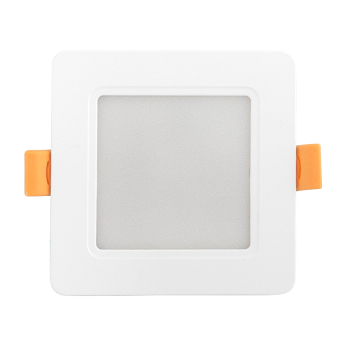 LED панел за вграждане, квадрат, 5W, 4000K, 220-240V AC, неутрална светлина