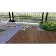 WPC декинг плочи JE-D1 A1, Светло кафе, 30 x 30 x 2 см