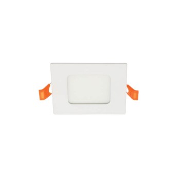 LED квадратен панел за вграждане LENA-SX, 120x120x20mm, 6W, 564Lm, 3000K (топла светлина), бял, IP20