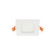 LED квадратен панел за вграждане LENA-SX, 120x120x20mm, 6W, 600Lm, 6000K (студена светлина), бял, IP20 от строителна борса за Осветление