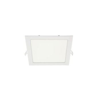 LED квадратен панел за вграждане LENA-SX, 165x165x20mm, 12W, 1128Lm, 3000K (топла светлина) монтажен отвор 155x155mm