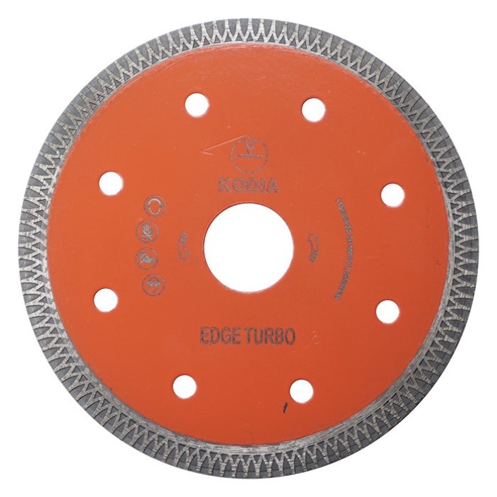 Диск диамантен KODIA EDGE TURBO MITER 45°, 115х1.5x22.23mm.