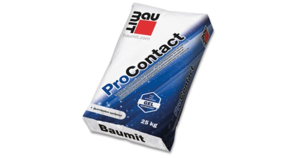 Клейова та шпаклювальна суміш Baumit ProContact, 25 кг