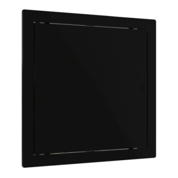 Ревизионна вратичка VENTEUROPE, черна,  L1515N,  150x150 mm