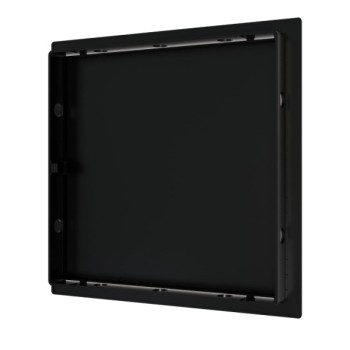 Ревизионна вратичка VENTEUROPE, черна,  L2020N,  200x200 mm