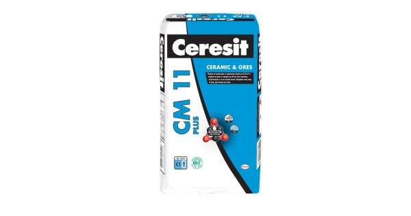 Клей для плитки Ceresit CM 11 Plus Gres, 25 кг