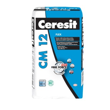 ЦЕРЕЗИТ ЦМ12 Еластично лепило за плочки - CERESIT CM12 Flex - 25кг от строителна борса за Сухи строителни смеси