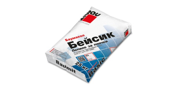 Baumit Baumacol Basic tile adhesive, 25 kg