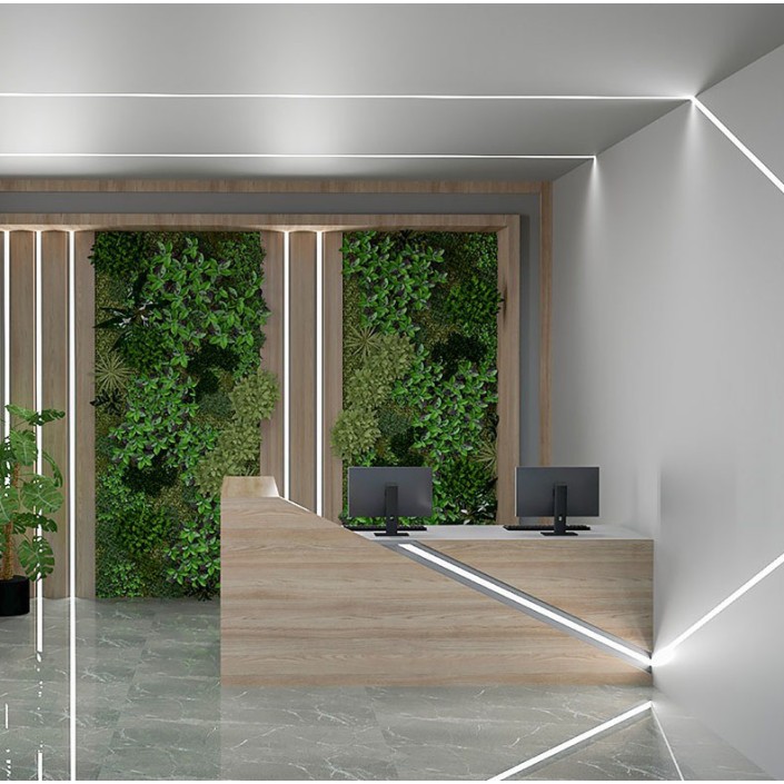 Алуминиев профил за LED лента Fobos - 2m.