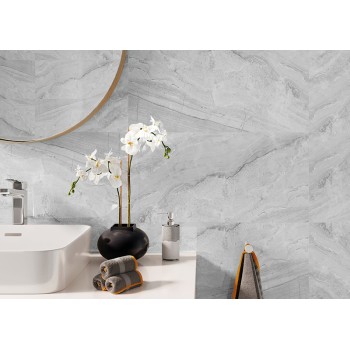 Стенен SPC панел VILO ASH GREY – 30/60cm гланц /glossy/ – 6053393 