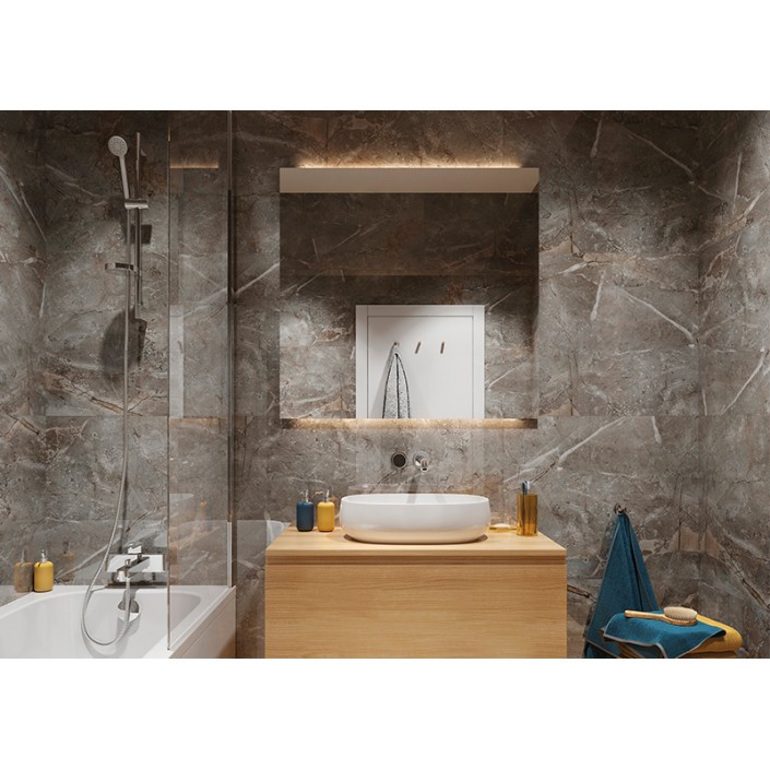 Стенен SPC панел VILO Marble Skin – 60/120cm гланц /glossy/ – 6055830