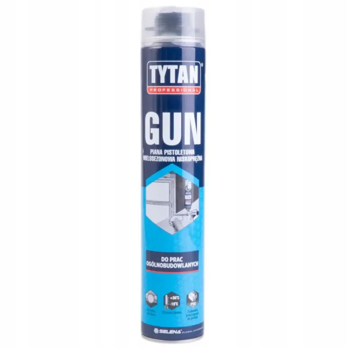 ТИТАН - GUN Пяна Полиуретанова Пистолетна - TYTAN от строителна борса за Силикони, грундове и пяни