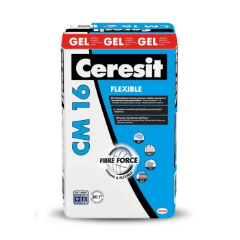 ЦЕРЕЗИТ ЦМ16 Flex Fibre Force - Еластично лепило CERESIT CM 16 - 25кг  от строителна борса за Сухи строителни смеси