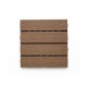 WPC декинг плочи JE-D1 A1, Тиково дърво, 30 x 30 x 2 см