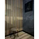 Slat Wall стенен панел - Linea 12х260см  от строителна борса за PVC облицовки