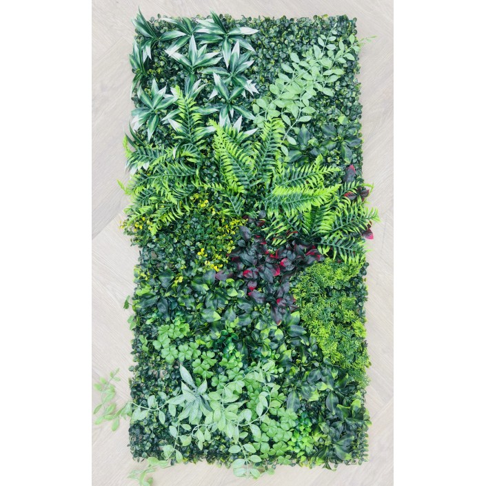 Зелена стенна декорация, Изкуствена трева К1, 50x100 см.