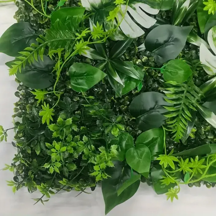 Зелена стенна декорация, Изкуствена трева L1, 50x100 см.