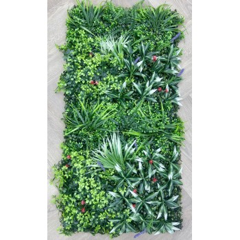 Зелена стенна декорация, Изкуствена трева L5, 50x100 см.