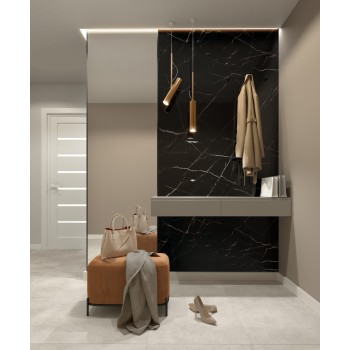 Стенен SPC панел VILO CALACATTA Black Лак – 120/265cm – 6071591