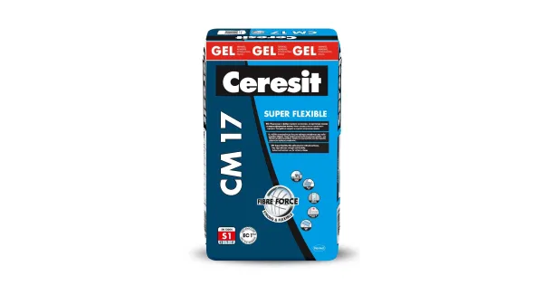 Клей для плитки Ceresit CM 17, 25 кг