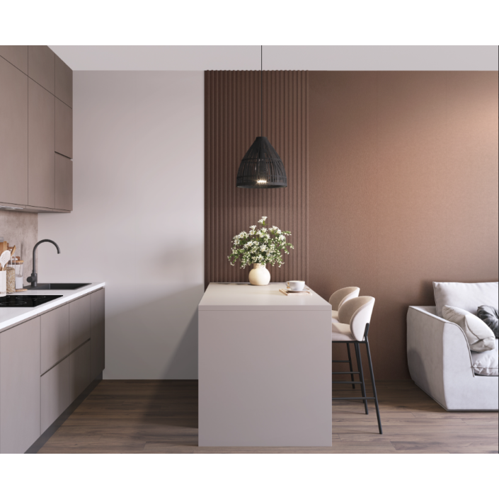 MPC Стенен декоративен панел  Vilo - ROSE COPPER XL - 2.65x0.60м.