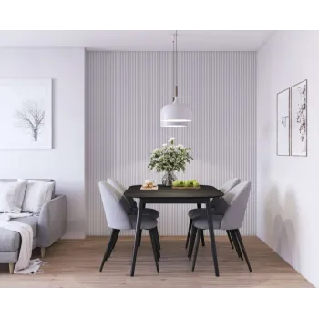 MPC Стенен декоративен панел  Vilo - SOFT WHITE S - 2.65x0.148м.
