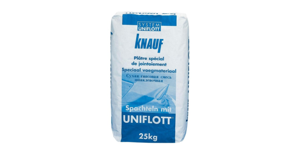 Шпаклівка для швів Knauf Uniflott, 25 кг
