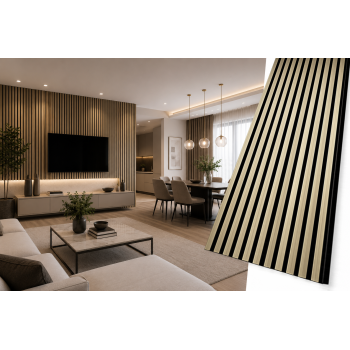 Стенен акустичен панел BRONZ Gold  AP-13  2750*600*9мм