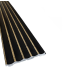 Декоративен стенен линеен панел BLACK GOLD 2800x150x12 mm