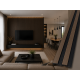 Декоративен стенен линеен панел Elite WALNUT 2800x120x20 mm