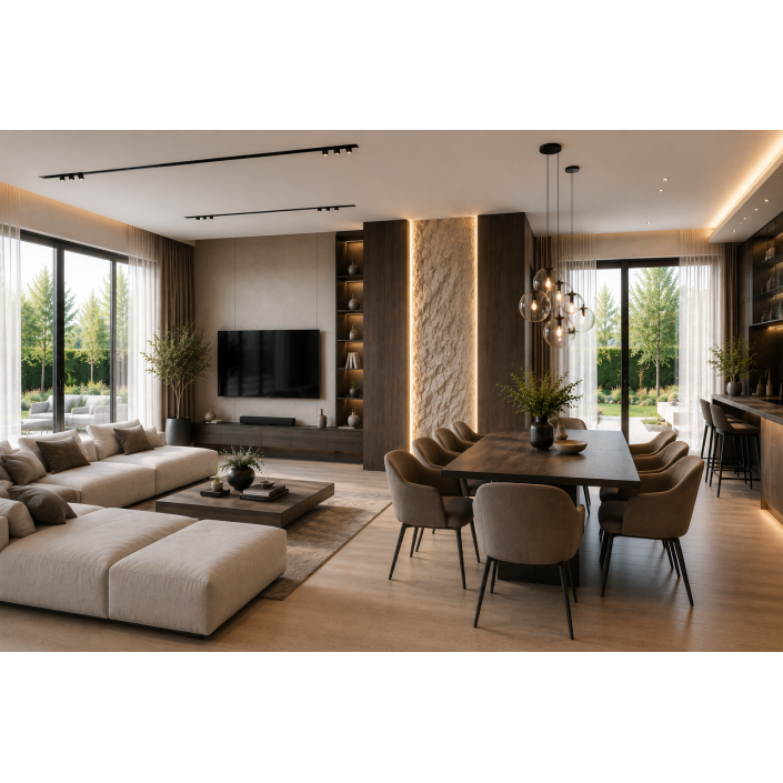 3D Декоративен полиуретанов панел имитация камък, 290х60х3-6 cm., Бежов от строителна борса за Декоративни облицовки