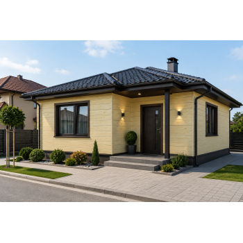 Декоративен ТЕРМО ПАНЕЛ Large Cedar - 1.6 см /38.3 см/ 590 см