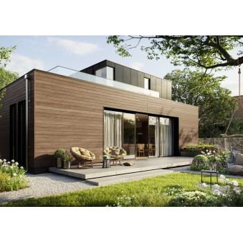 Сайдинг SOLVO -  SO-01, ШОКОЛАДОВ ДЪБ-  1.92 m²/пак