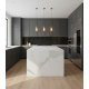 SPC стенен и подов панел SPC-203 Nero Marquina мат 120x300 см – черен мрамор с бели жилки