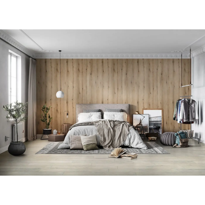 SPC стенен и подов панел SPC-401 Royal Walnut мат 120x300 см дървесен декор