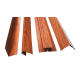 Свързващ профил за метален сайдинг  Sandal Wood - 3м. от строителна борса за Декоративни термо панели (фасадни панели)