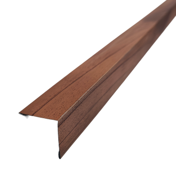 Външен ъгъл за метален сайдинг  Teak Wood - 3м.