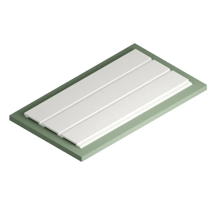 Стенен панел Decolux WAINSCOT 204х9х2700мм от строителна борса за PVC облицовки