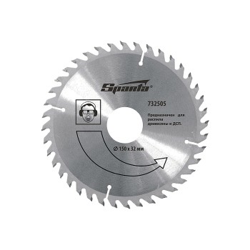 ДИСК ЗА РЯЗАНЕ НА ДЪРВО, 230 Х 22 MM, 40 ЗЪБА SPARTA
