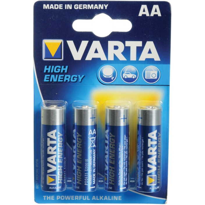 Алкална батерия Варта LR6 AA - 1.5V