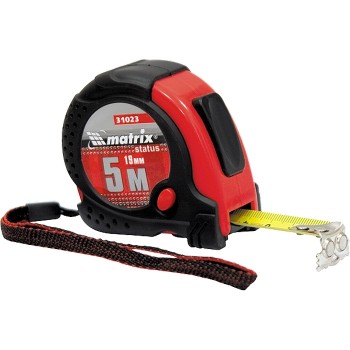 Ролетка Status magnet fixation, 3 m х 16mm, гумиран корпус, магнитен накрайник MTX