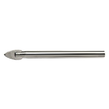 Свредло за керамика и стъкло, 6mm, цилиндрична опашка MTX