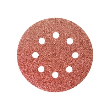 Шкурка кръгла за шлифовъчна машина, самозалепваща, перфорирана, P 80, 125 mm, 5 бр. MTX