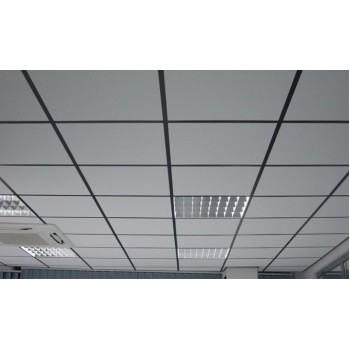 Пана PVC 600/600мм за растерни тавани - Бял лак