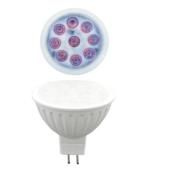 LED лампа 220V 6W G5.3 4000K от строителна борса за Осветление
