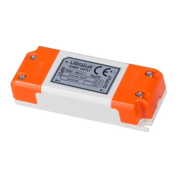Захранване за LED лента, 12W, 12V DC, МИНИ, Неводоустойчиво