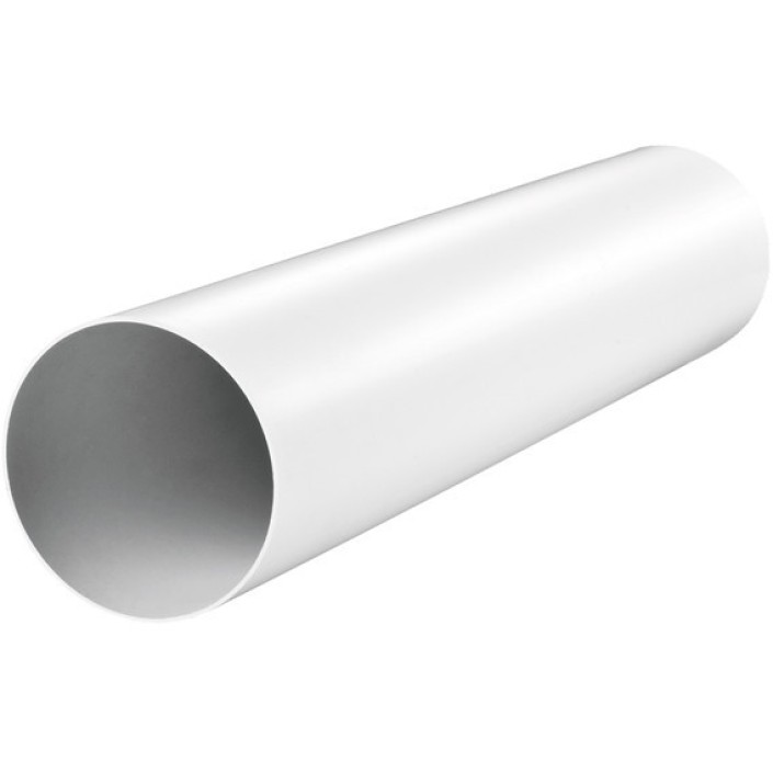 Кръгъл PVC въздуховод VENTS серия 10**/1 Ф100 мм - 2.00 м