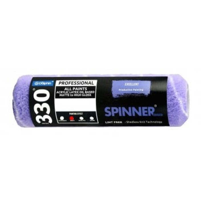 Ролка Dolphin 10 см , влакно 9мм  - SPINNER  от строителна борса за Бояджийски инструменти