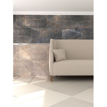 Полиран гранитогрес ALANYA GREY - 60x120cm - 990003